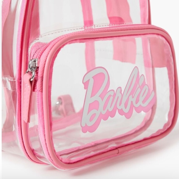 Barbie x Forever 21 | Barbie Transparent Backpack - Picture 6 of 10